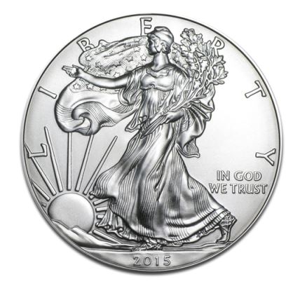 2015 1oz Silver American Eagle - Click Image to Close